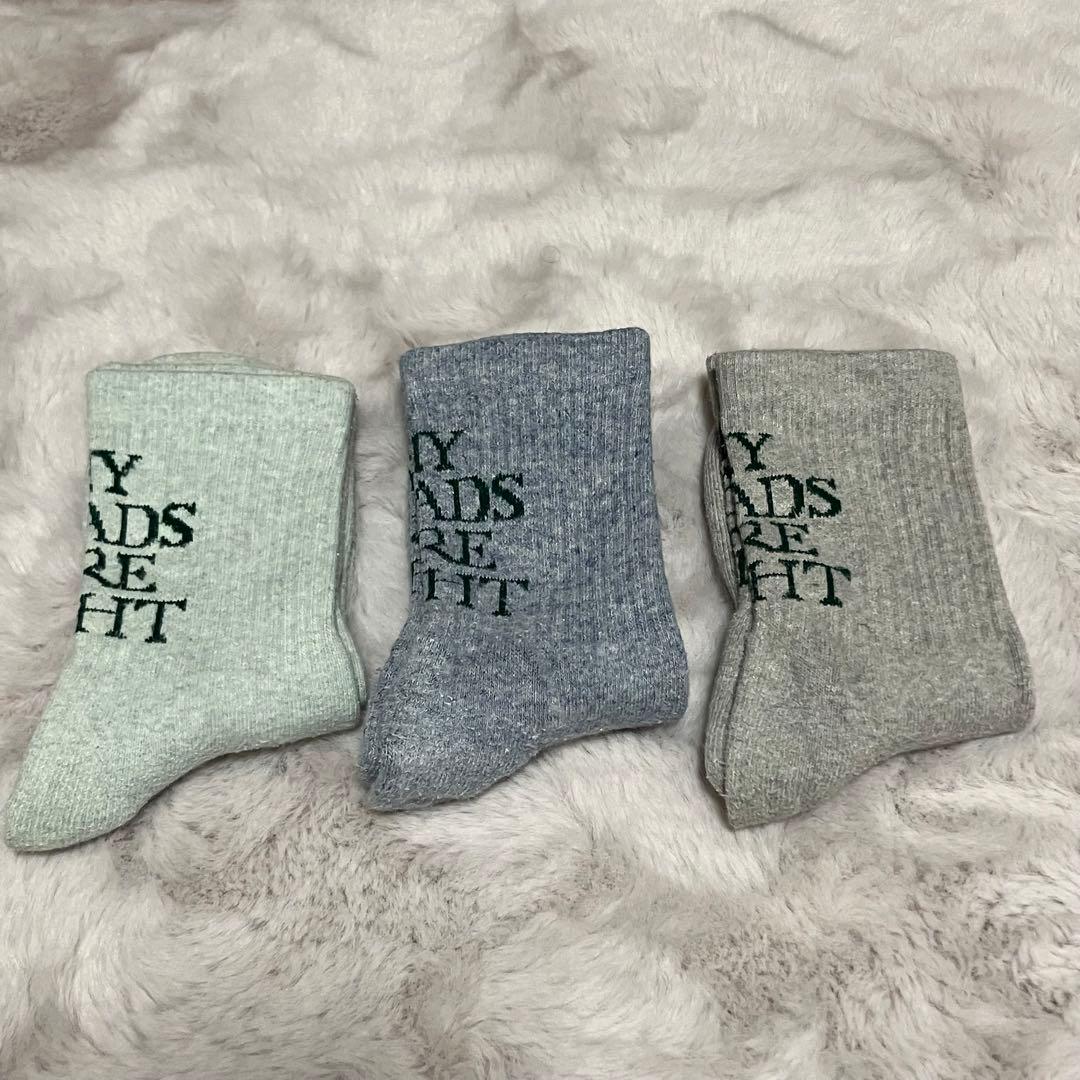 美品 古着 靴下 ソックス My loads are light 3点セット - メルカリ