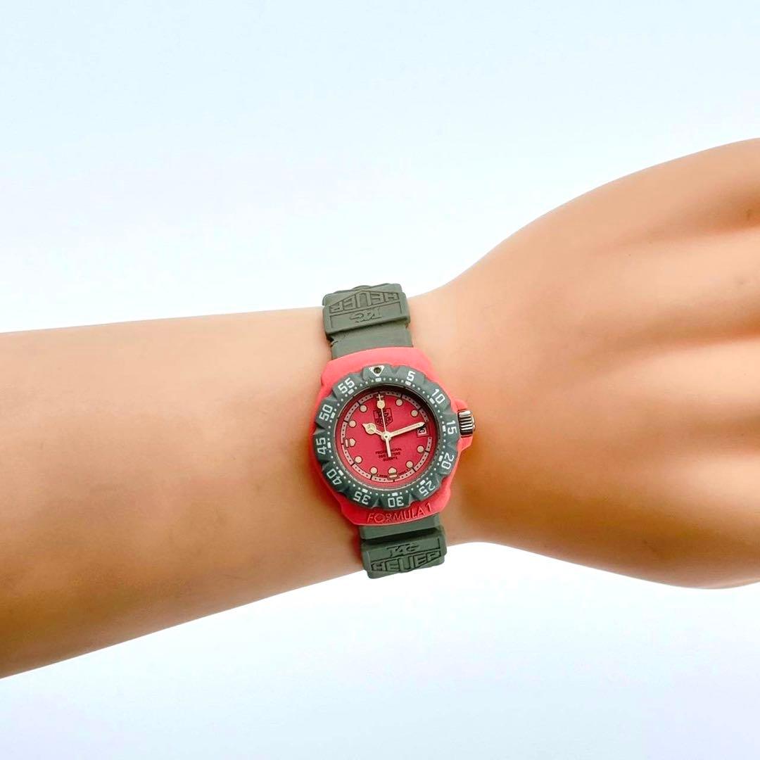 希少✨ タグホイヤー フォーミュラ1 ピンク 腕時計 360.508 クォーツ