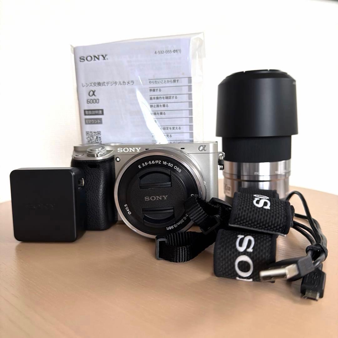 SONY α6000 -ILCE−6000ミラーレス 一眼カメラ