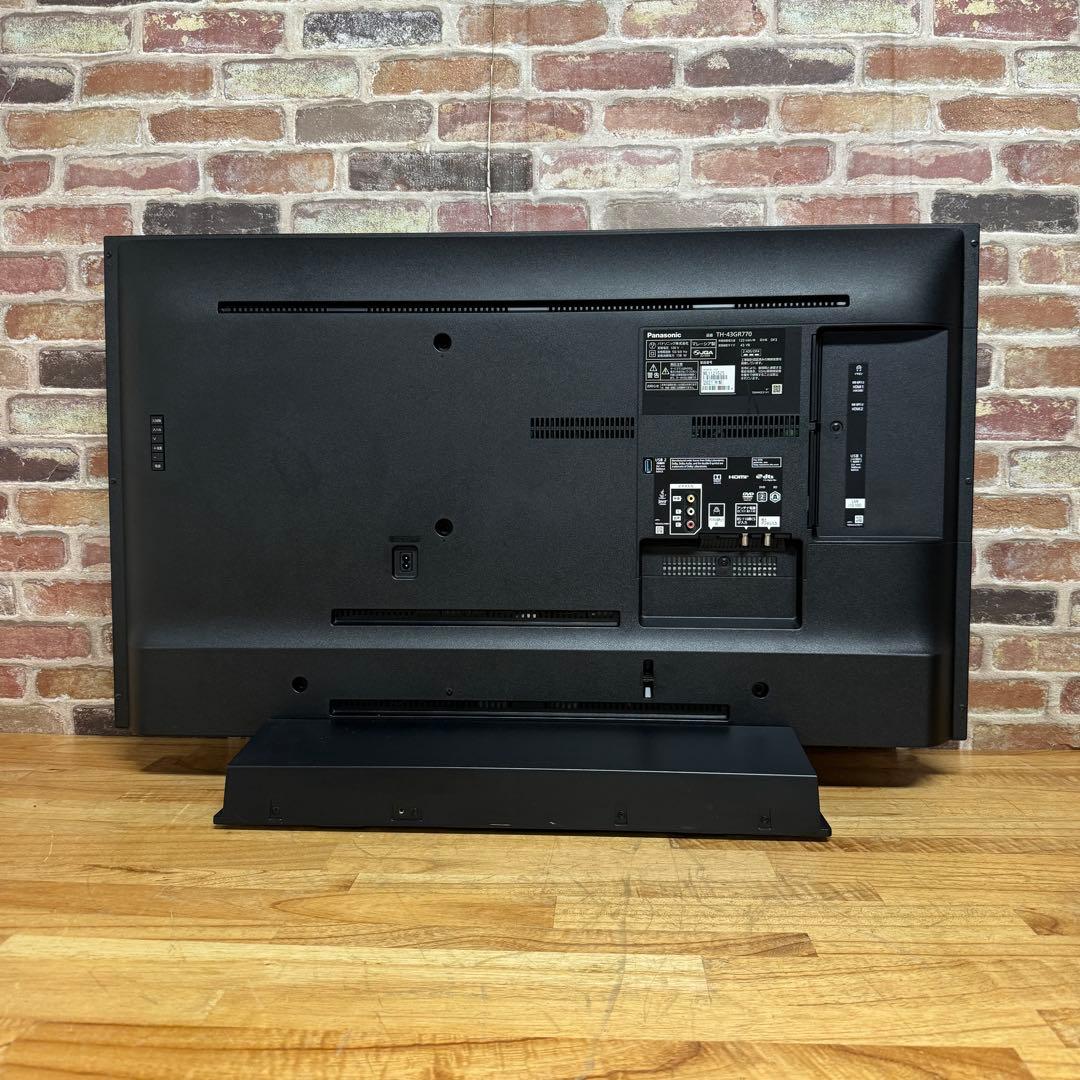 パナソニック 43V型 4K 液晶テレビ VIERA TH-43GR770 - メルカリ