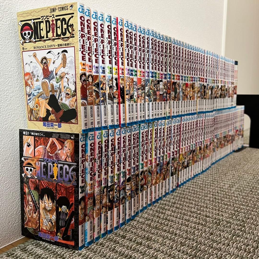 【美品】ワンピース 1〜111巻 全巻セット +外伝本7冊付き ワンピース ONE PIECE BOX コミック EP1-10セット | 尾田栄一郎 |本