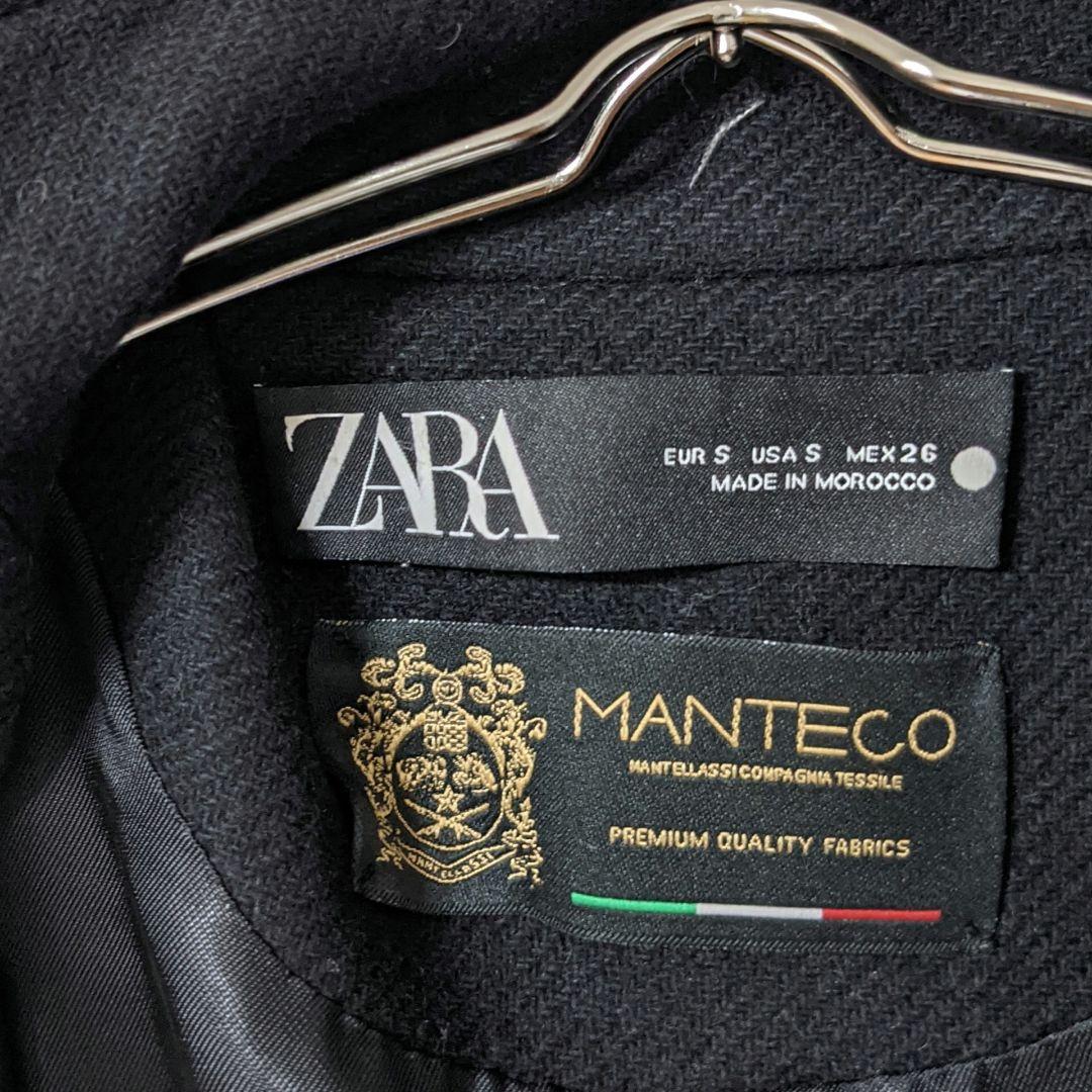 ZARA ザラ MANTECO ナポレオンジャケット 金ボタン ブラック 黒 - メルカリ