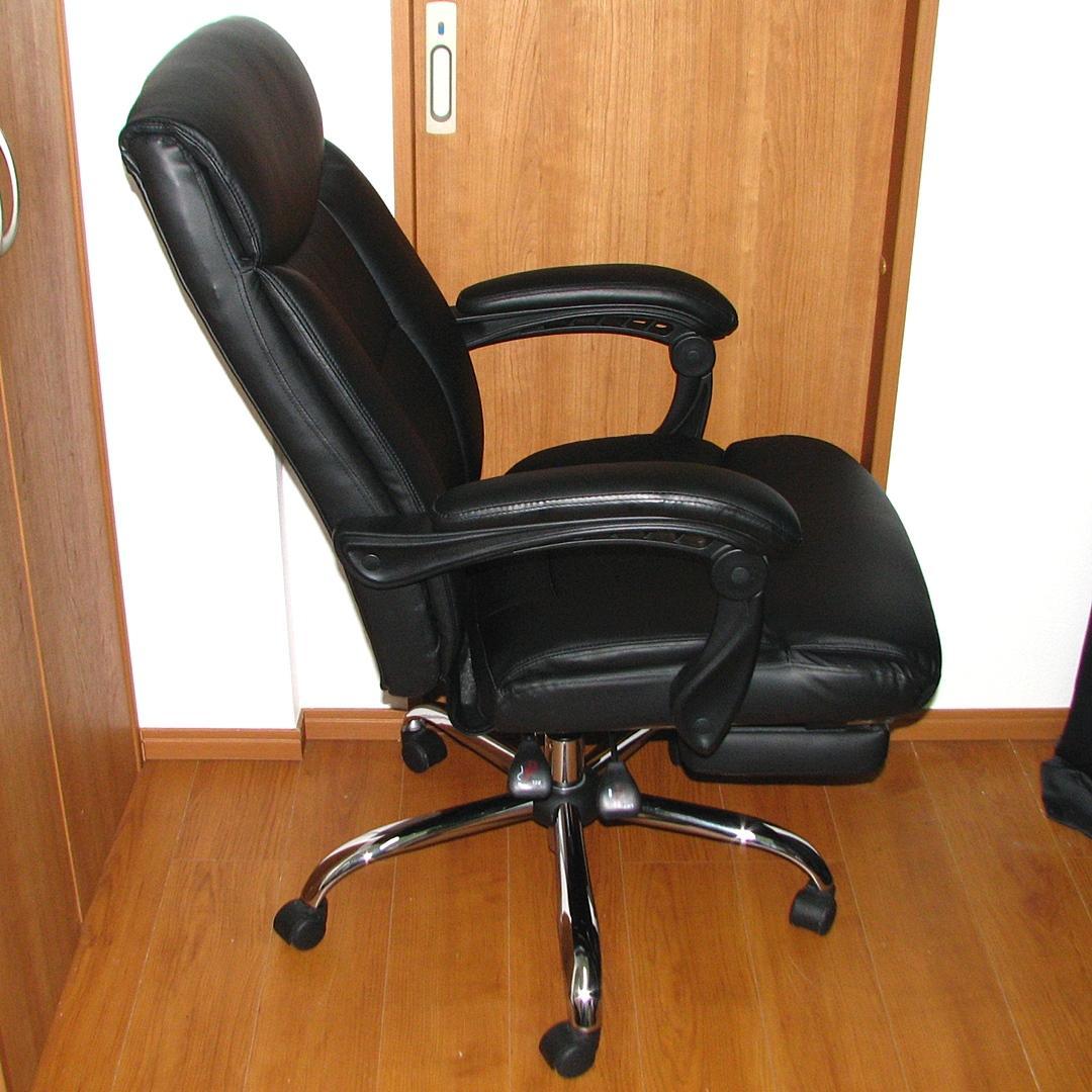 大阪手渡し可］サンワサプライ デスクチェア SNC-L17BK