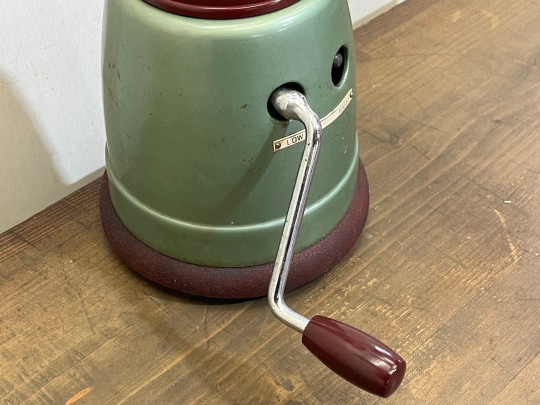 昭和レトロ 手回しミキサー 手動式 マダム