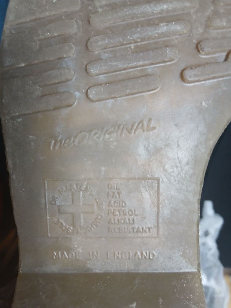 Dr.Martens 茶芯 英国製 70~80s - メルカリ