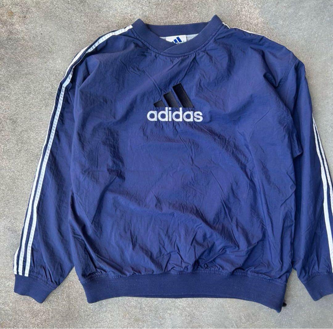 常田大希】90s adidas ナイロンプルオーバー - メルカリ