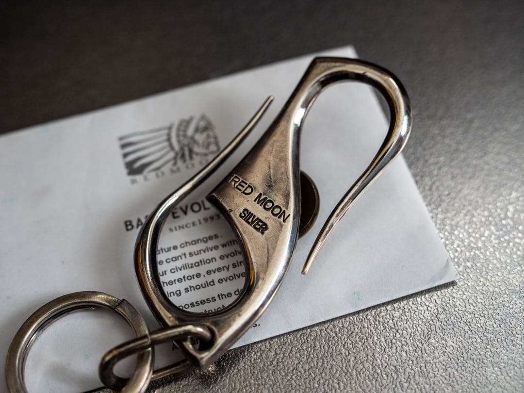希少 レア REDMOON レッドムーン シルバー 925 キーフック - メルカリ