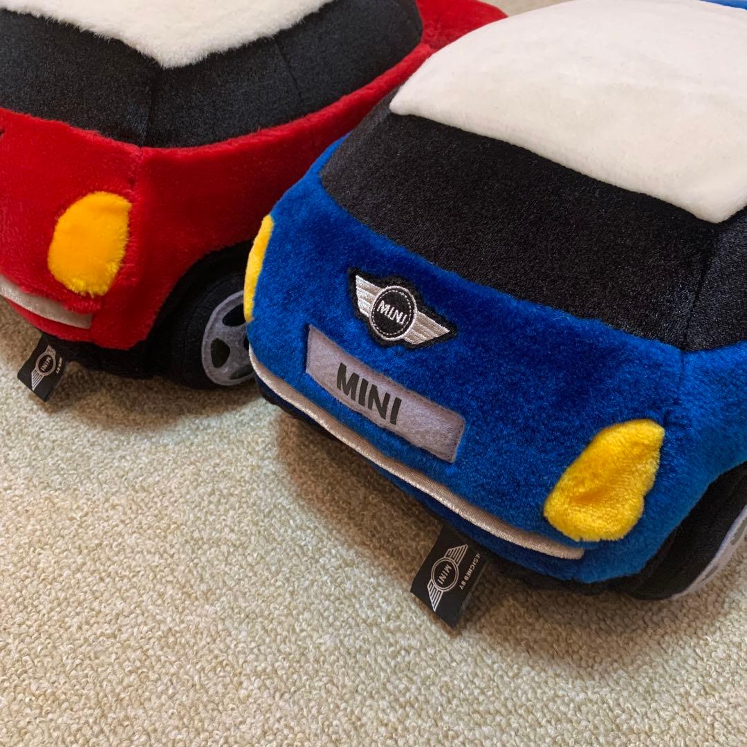 MINI】ミニクーパー ぬいぐるみ クッション 2個セット - メルカリ