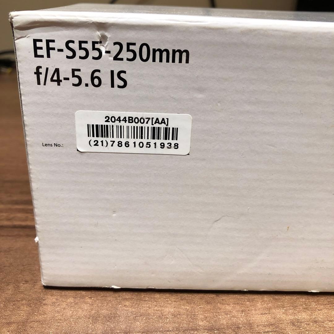 Canon EF-S55-250mm f/4-5.6 IS ズームレンズ