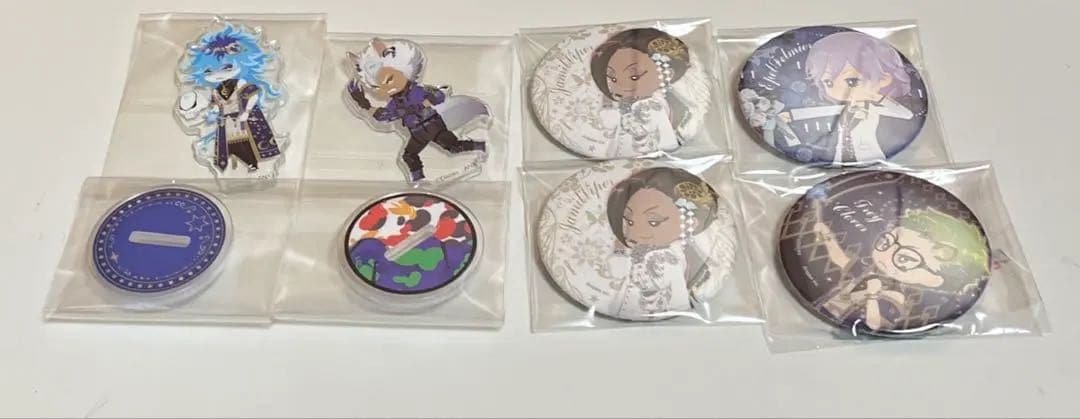 ツイステッドワンダーランド展 グッズ ポスター、缶バッジ、アクスタ