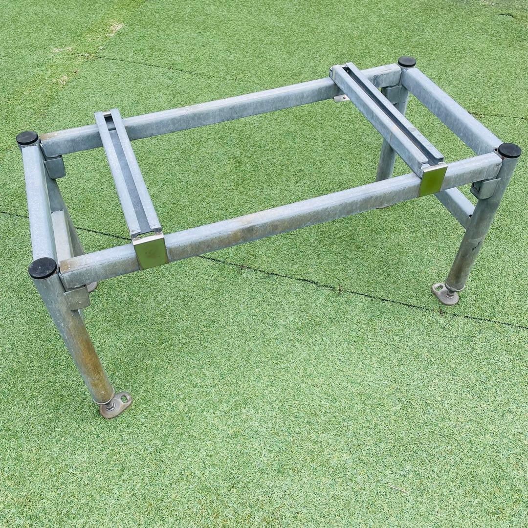 業務用】エアコン室外機架台 95×48×50 高さ調整可 中古 - メルカリ
