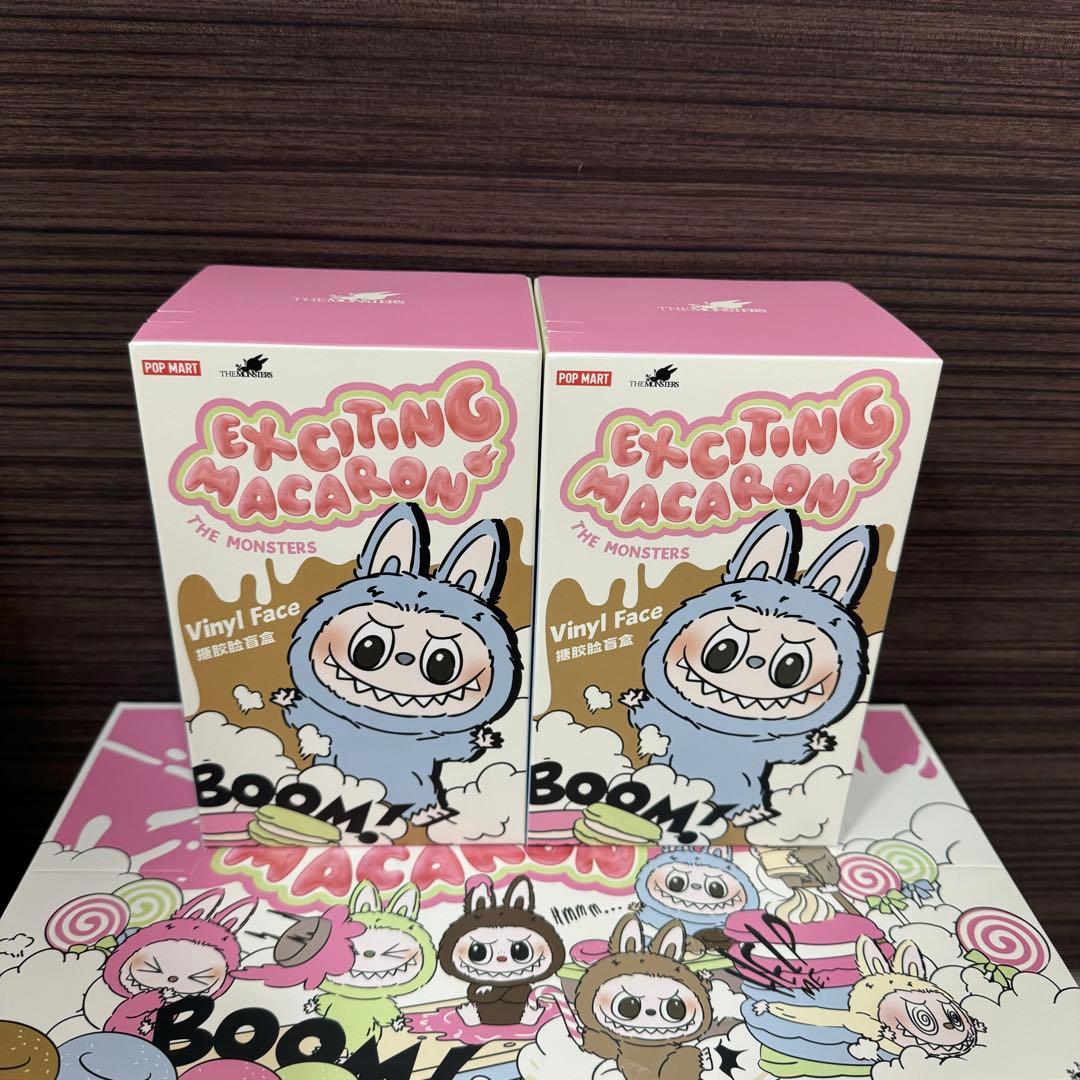 正規品】ラブブ マカロン ぬいぐるみ 未開封2箱セット - メルカリ