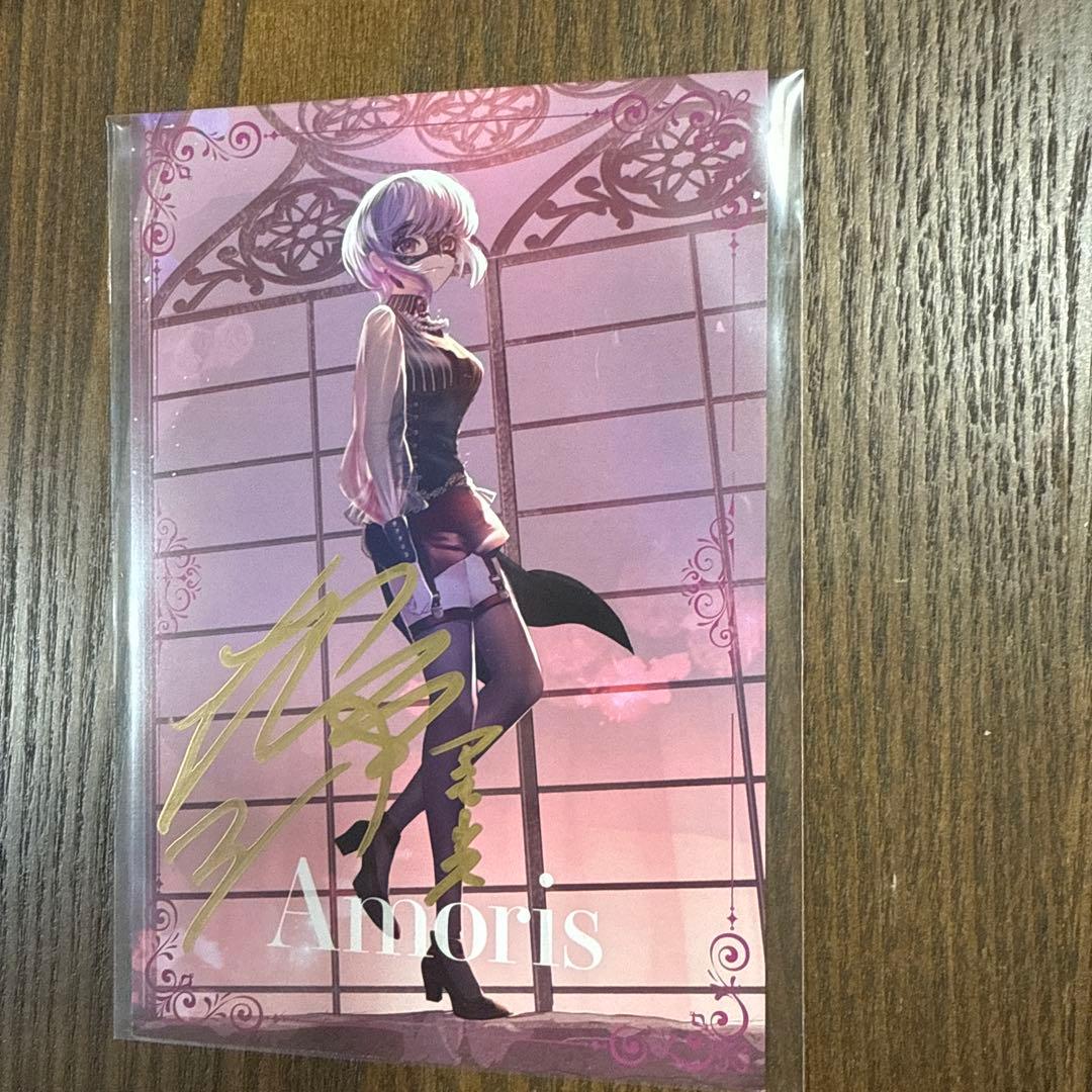 ave mujica 原宿 特典 特製カード キャスト直筆サイン モーティス