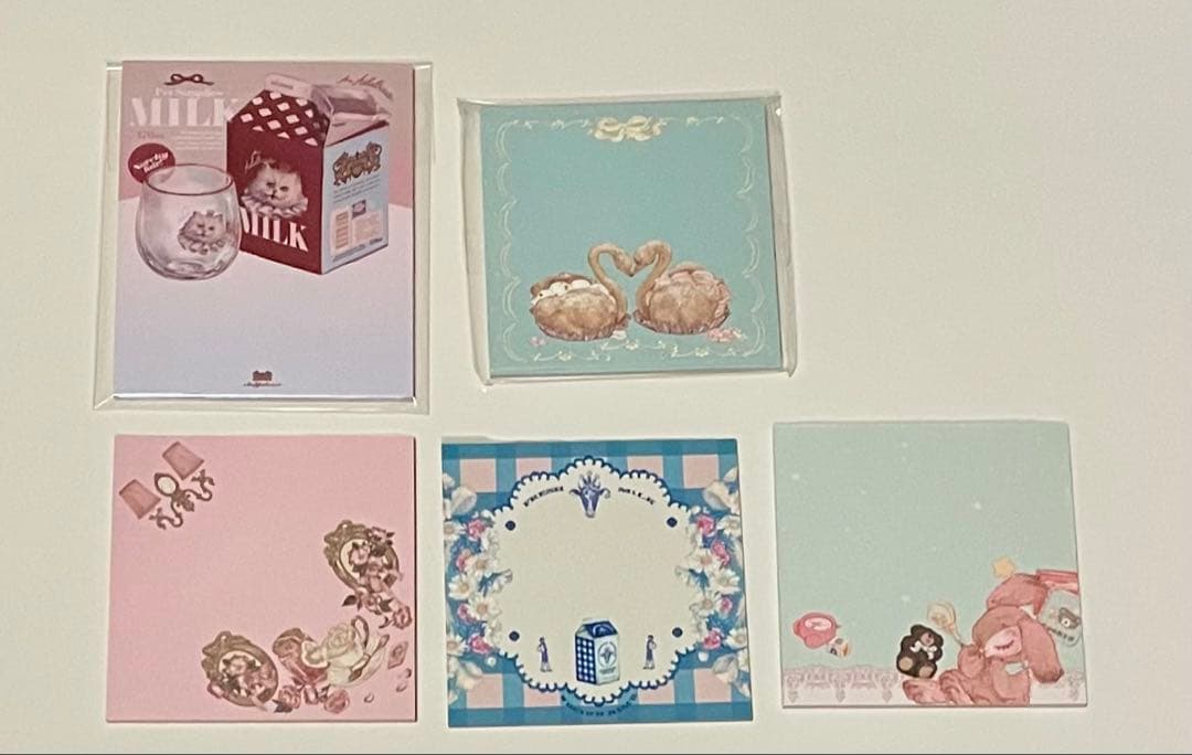 オカッパラバー メモセット①