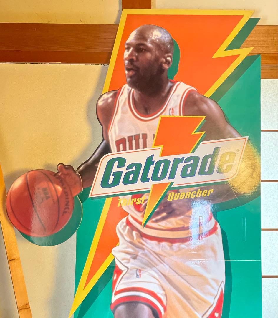 マイケルジョーダン NBA ゲータレード 等身大パネル 希少 Gatorade