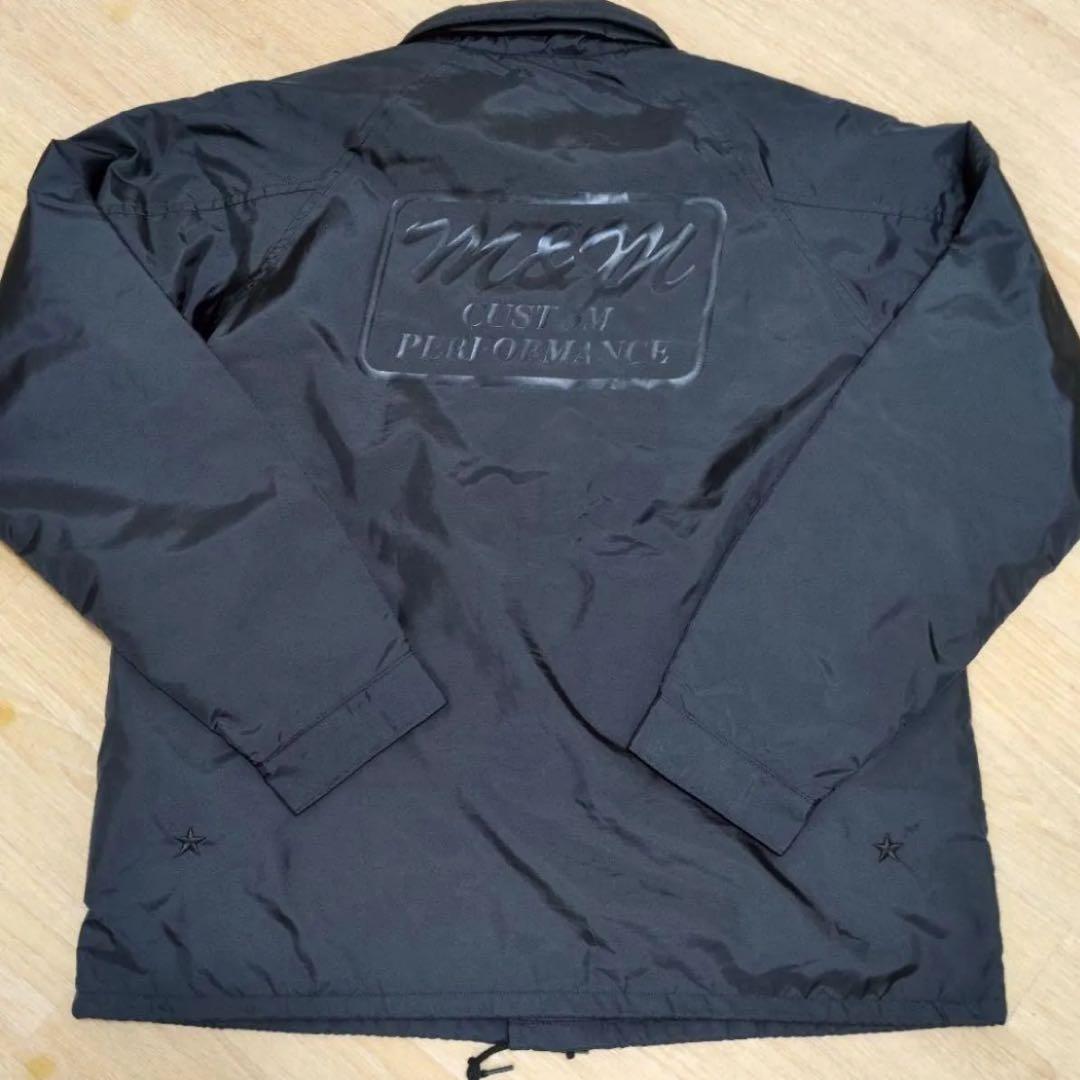 キムタク エムアンドエム コーチジャケット ブラック ボディタグは