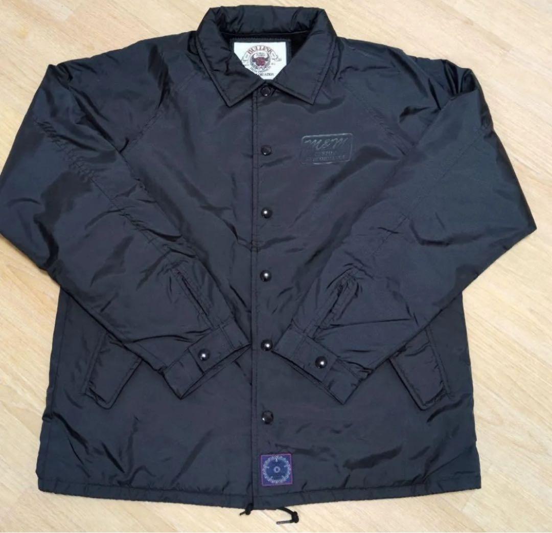 キムタク エムアンドエム コーチジャケット ブラック ボディタグは