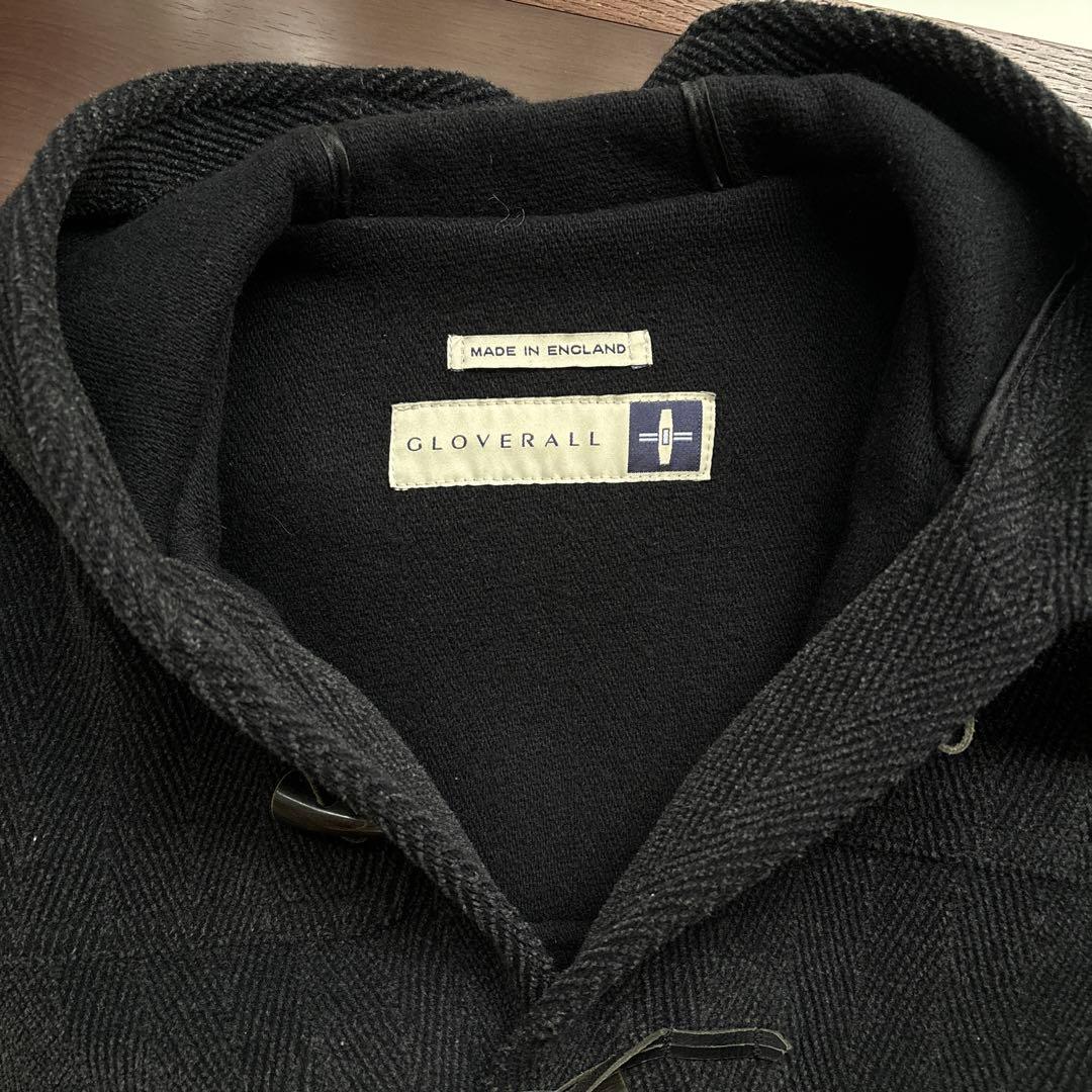 GLOVERALL ムーアブルック グレー ヘリンボーン ダッフルコート - メルカリ