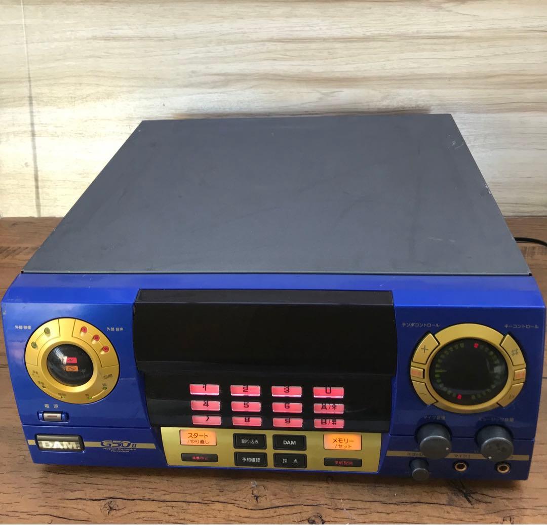 第一興商 DAM G-50Ⅱ家庭用 カラオケ機器通電のみ(F95) - メルカリ