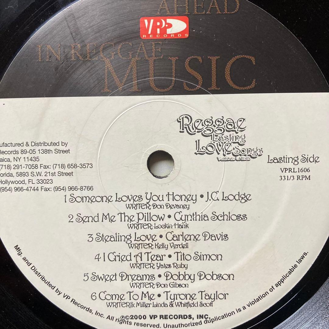 LP盤　Reggae Lasting Love Song vol.1.2.3.4