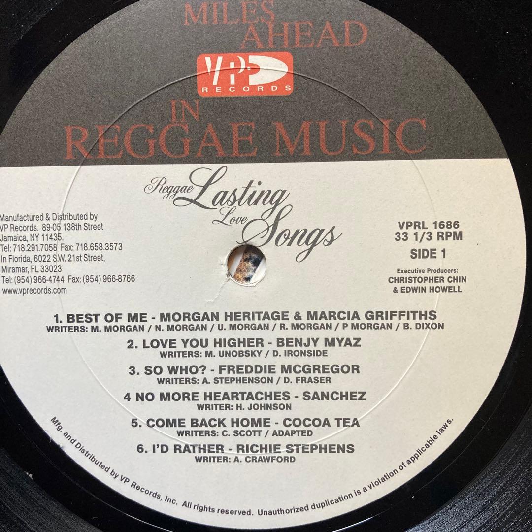 LP盤　Reggae Lasting Love Song vol.1.2.3.4