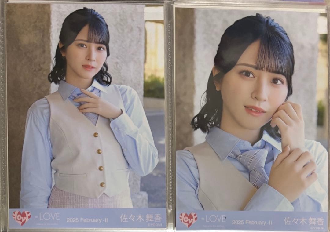 LOVE イコラブ 佐々木舞香 恋人以上好き未満 ジャケ写 生写真