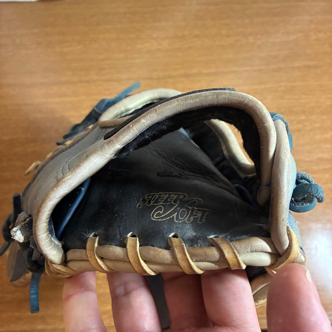 ミズノ ビューリーグ 一般軟式 ファーストミット 左投げ 日本製 良品