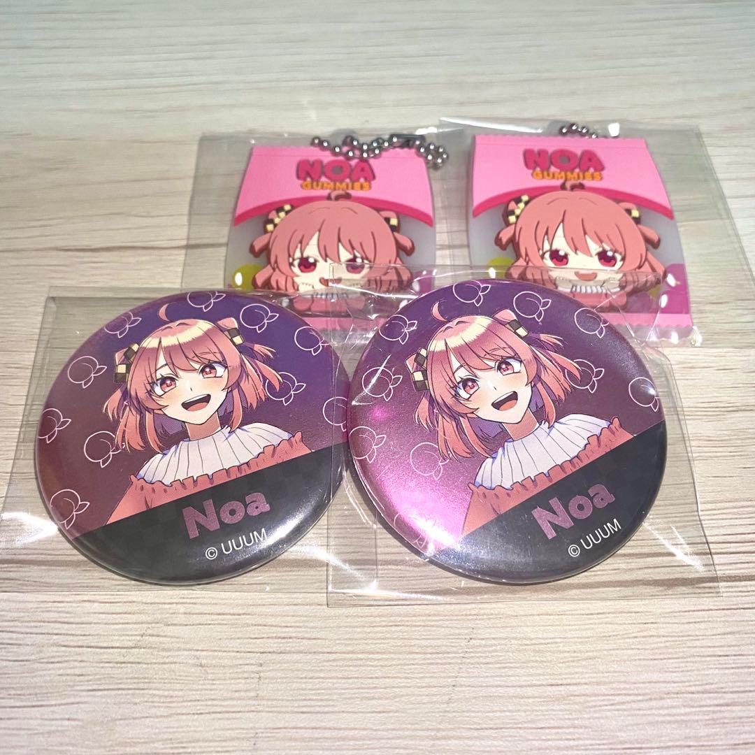 カラフルピーチ/のあさん/缶バッジ/キーホルダー/まとめ売り - メルカリ