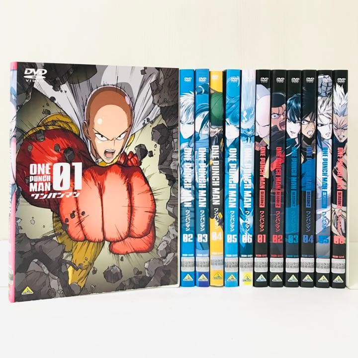 DVD全巻セット ワンパンマン 1期+2期 - メルカリ