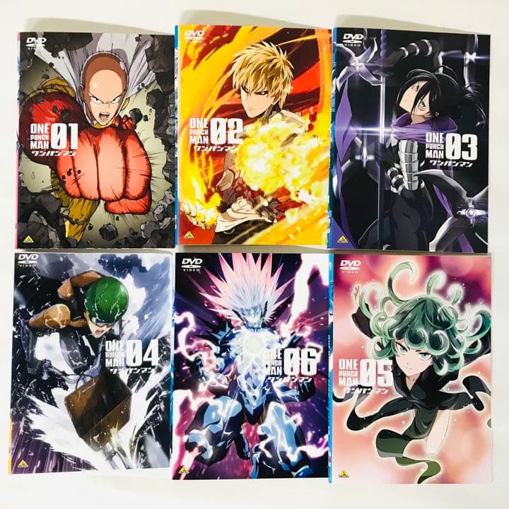 DVD全巻セット ワンパンマン 1期+2期 - メルカリ