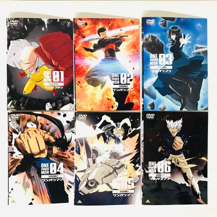 DVD全巻セット ワンパンマン 1期+2期 - メルカリ