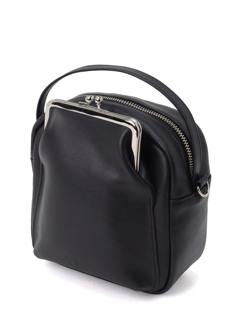 ヨウジヤマモト COW LEATHER METAL CLASP BOX BAG - メルカリ