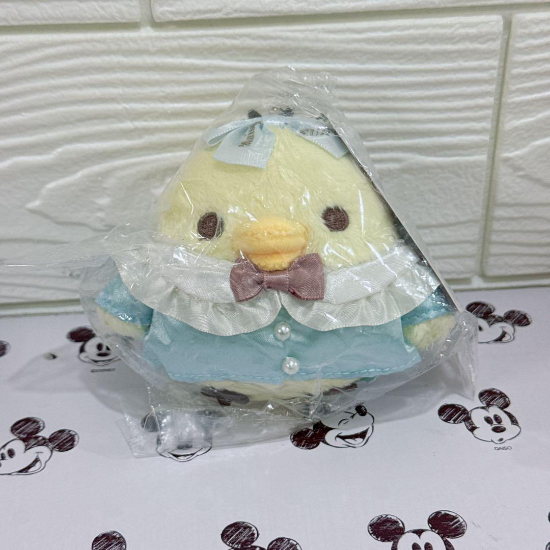 キイロイトリ　メゾンドフルールコラボ　ぶらさげぬいぐるみ　バックチャーム メゾン ド フルール「キキ＆ララ」ダブルリボントートバッグや“レース