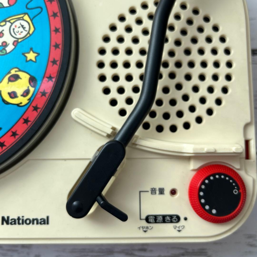 National SG-503N レコードプレーヤー 昭和レトロ アンティーク - メルカリ