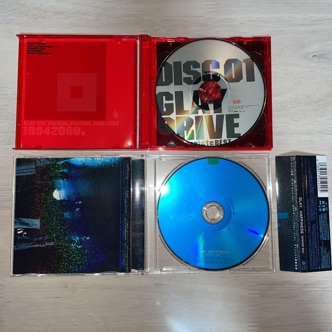 GLAY CD アルバム1枚＋シングル4枚セット - メルカリ