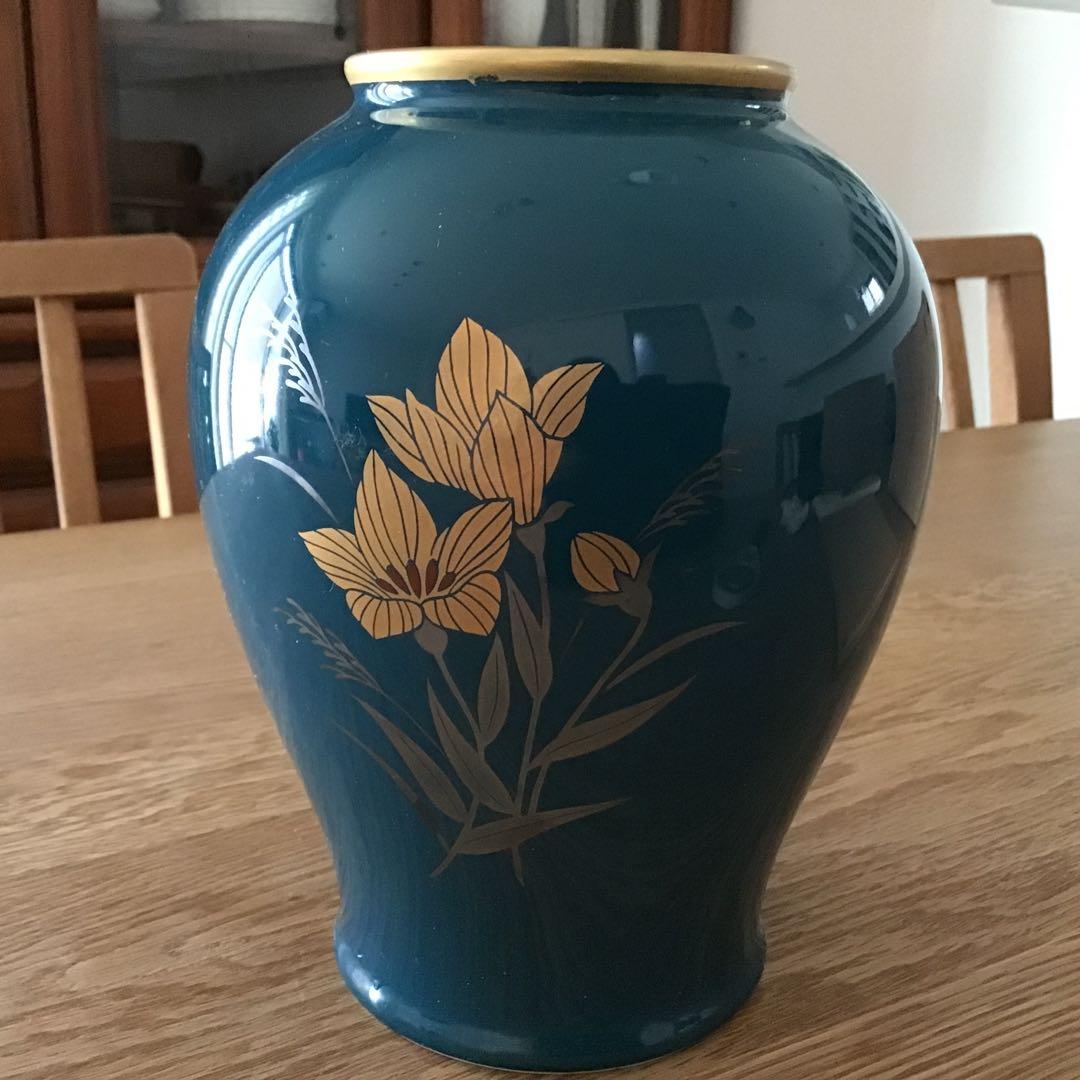 京このみ 花瓶 曽根磁叟園 花器 木箱付き - メルカリ