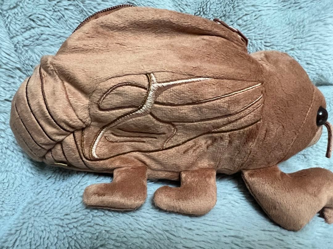 昆虫MANIAC マニアック セミの抜け殻からセミ ぬいぐるみ 科学博物館