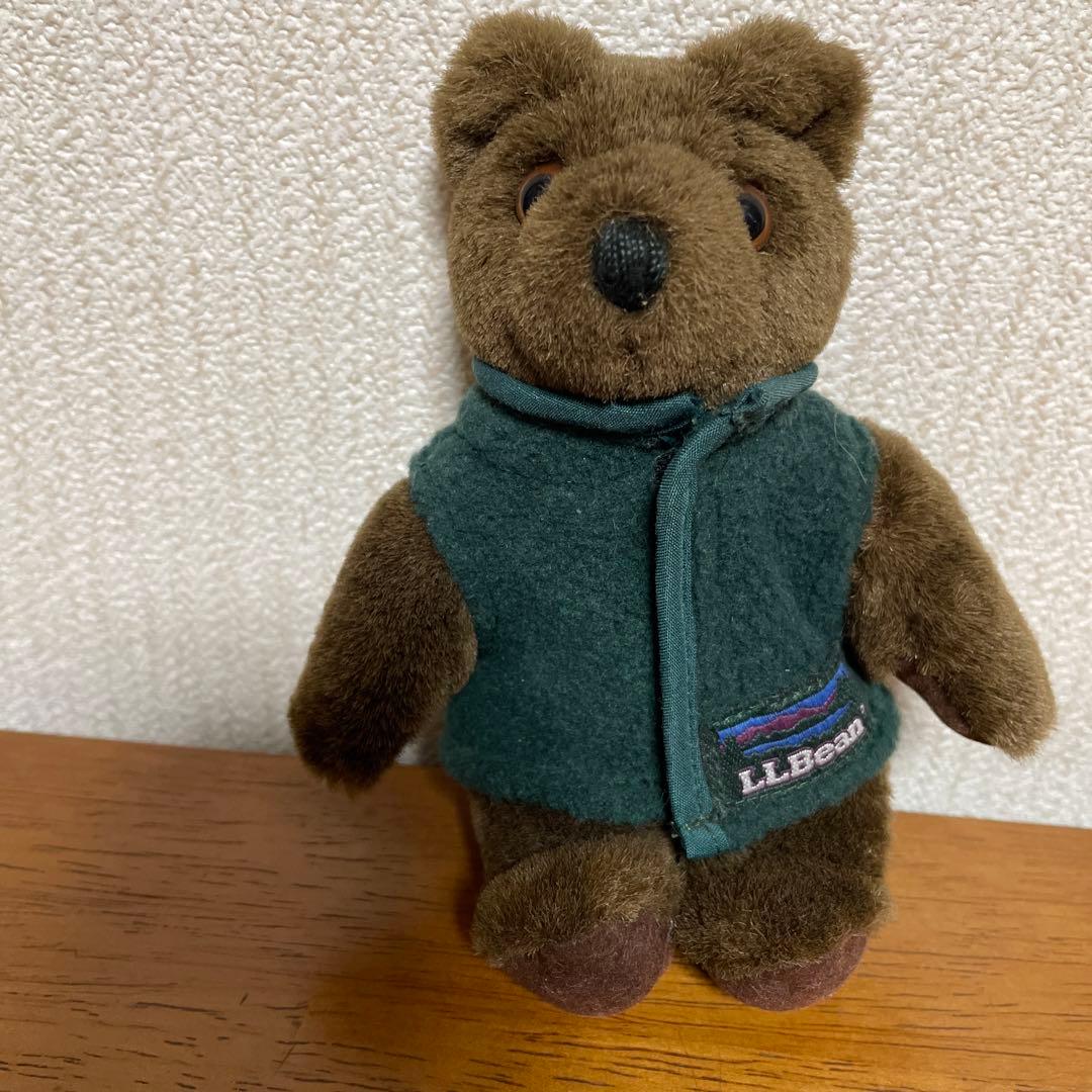 希少☆美品L.L.bean L.L.bear フィンガーパペット　3体セット