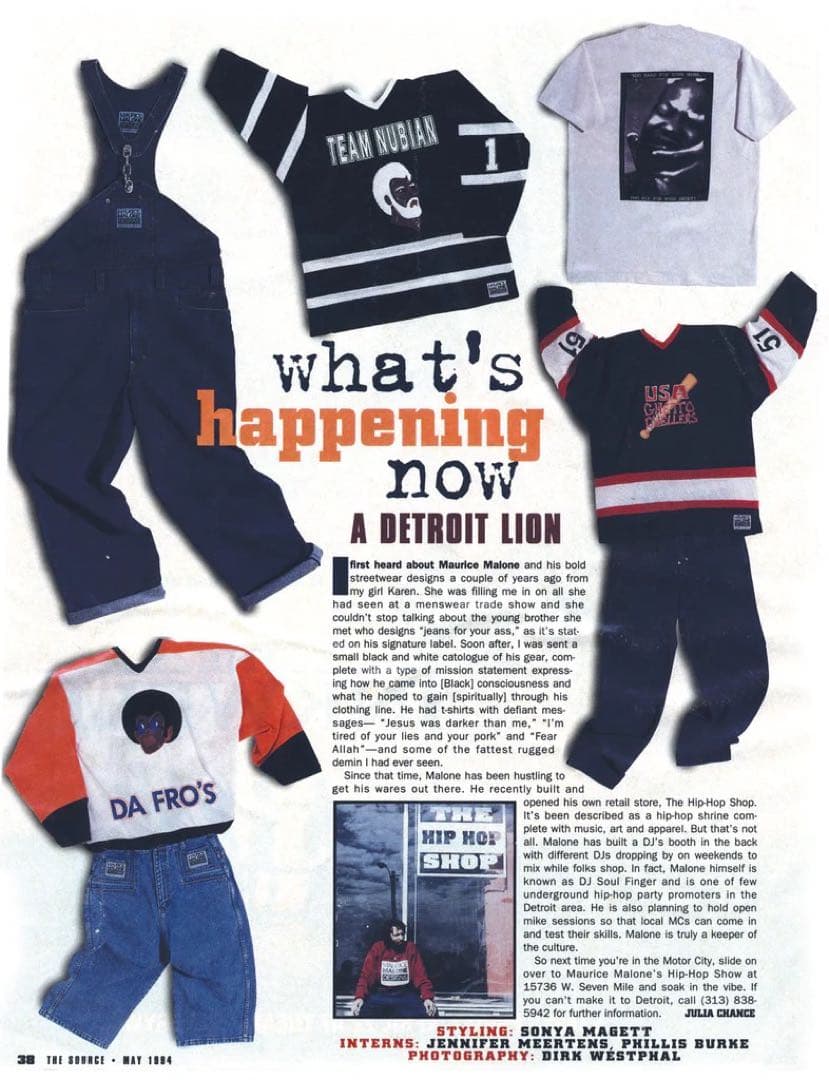 VTG Maurice Malone Overalls 1994 HIPHOP - メルカリ