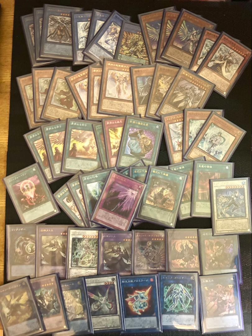 遊戯王引退品。粛清デッキ 合計500枚ほどスーパーレア以上のみ。