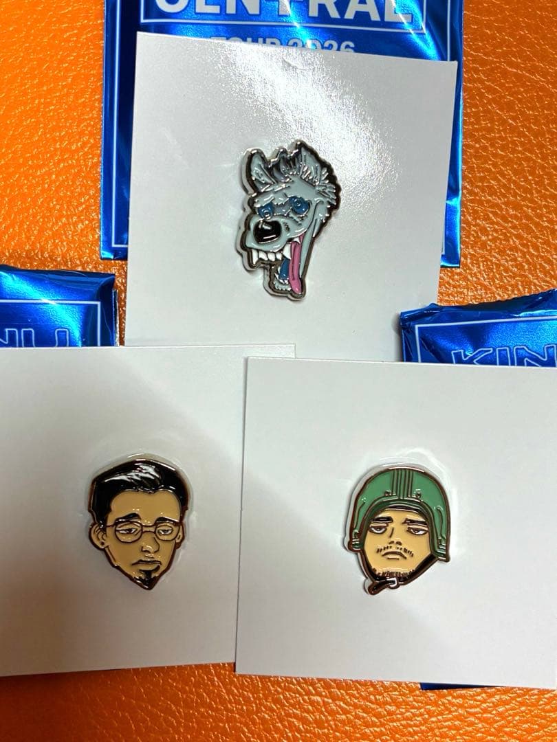 King Gnu CEN+RAL ピンバッジ常田大希キングヌー井口理 セントラル