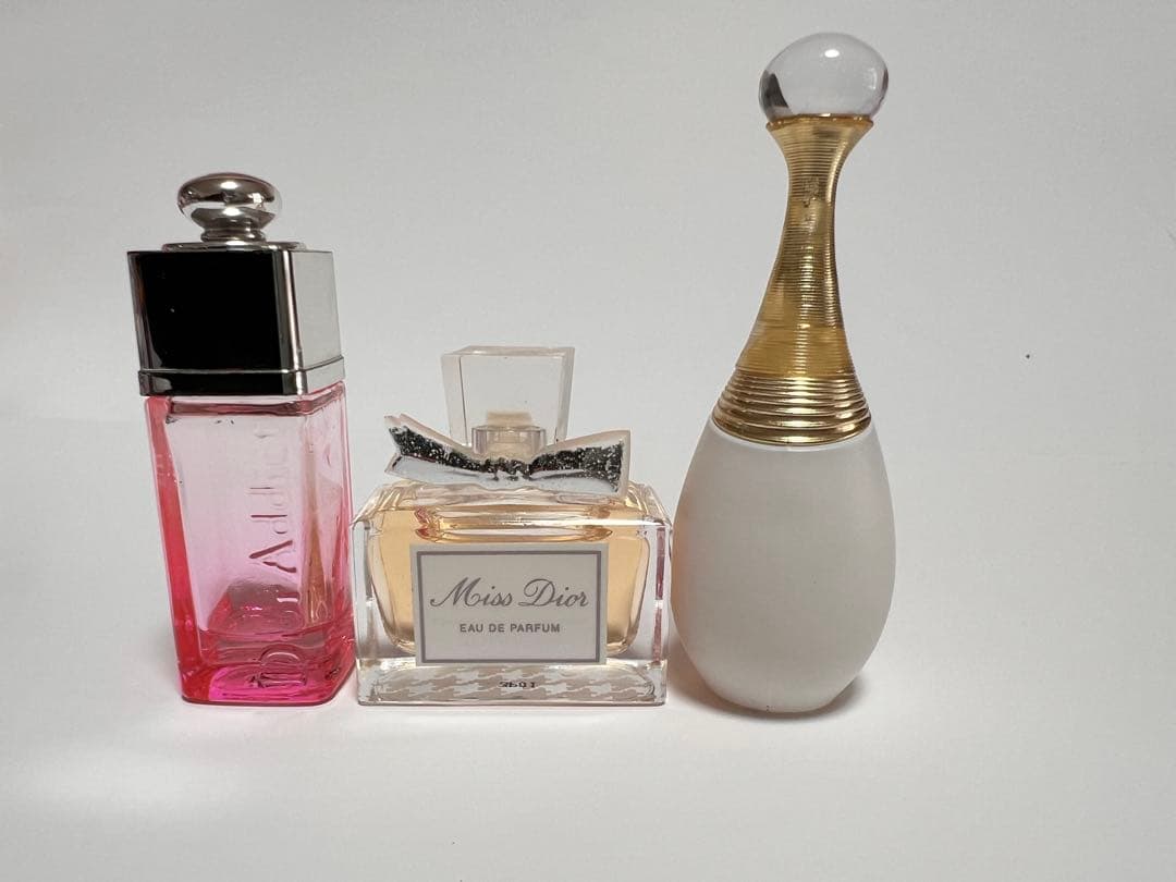 Miss Dior Dior Addict J'adore 5mミニボトルセット - メルカリ