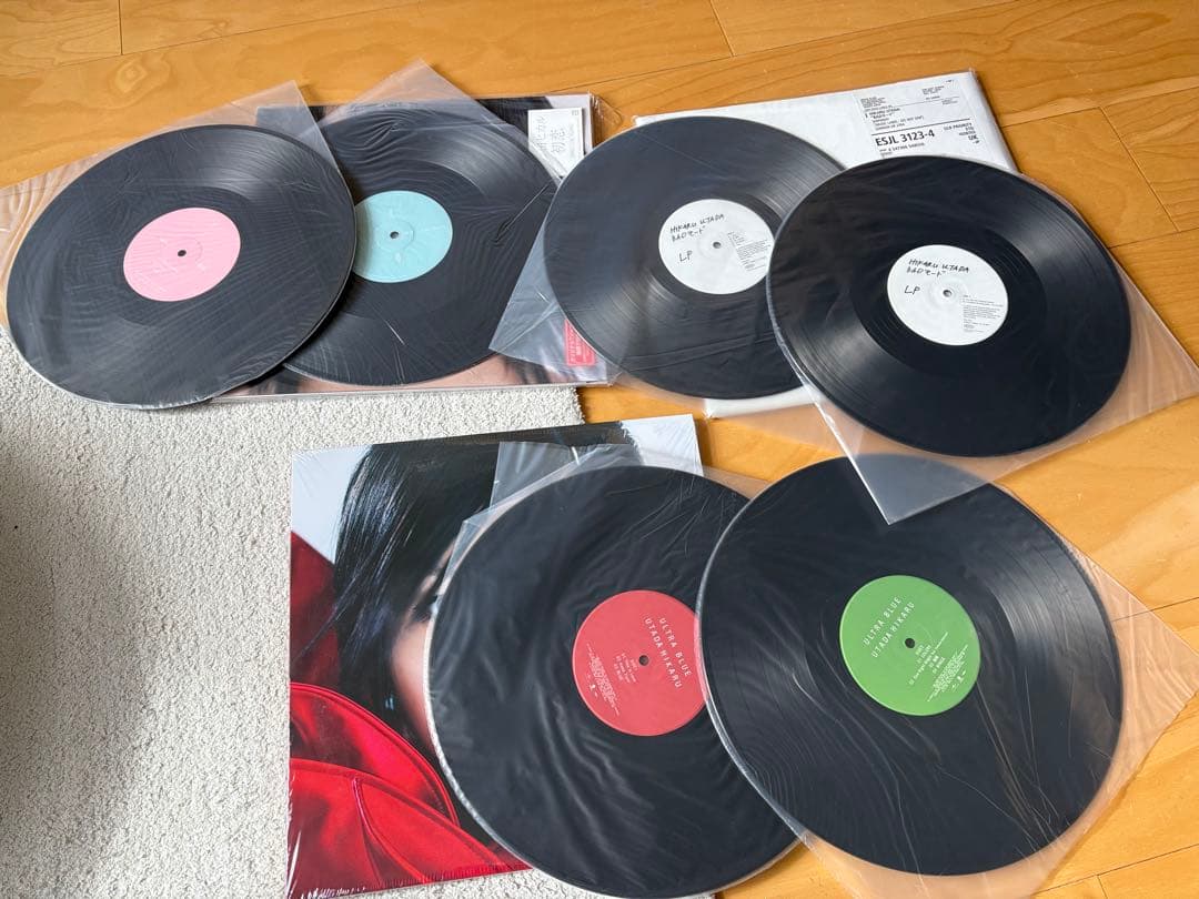 宇多田ヒカル レコード LP BADモード 初恋 ULTRA BLUE 3作品 - メルカリ