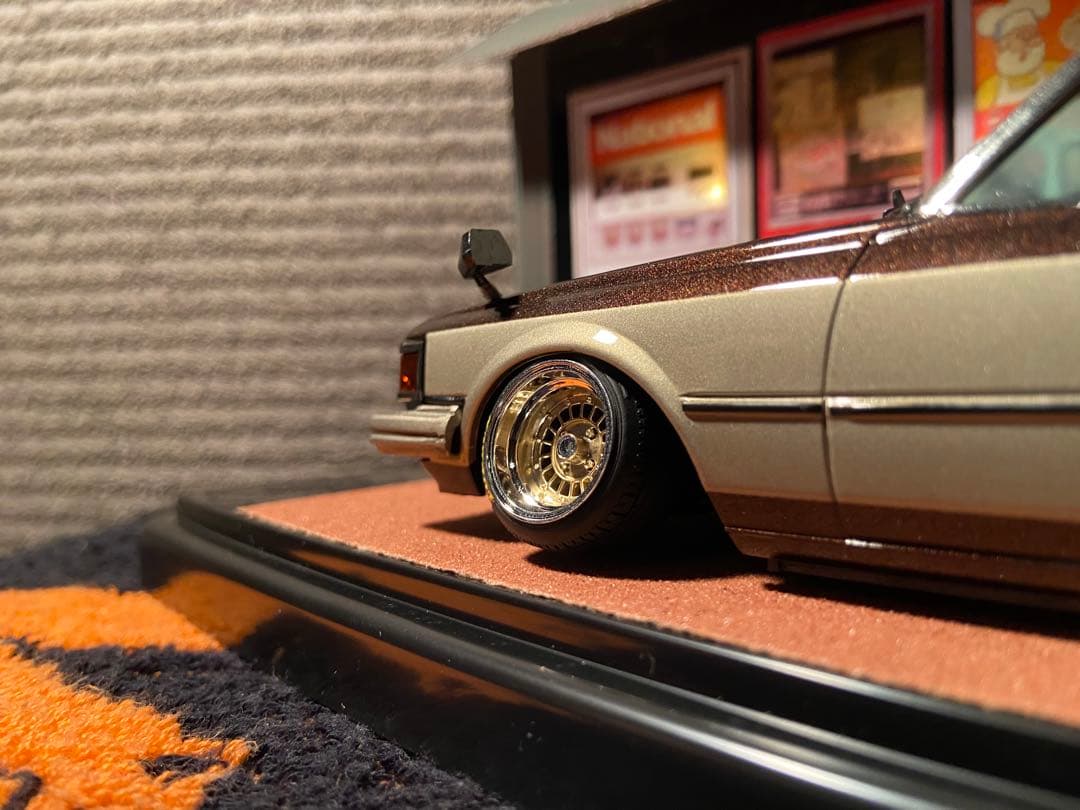 1/24 クレスタ マイクロエース カスタム ジオラマ 旧車 - メルカリ