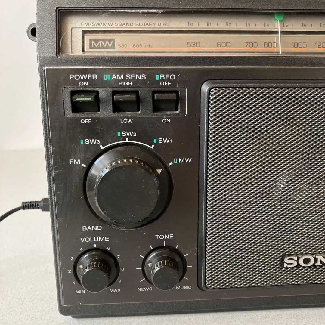 ソニー ラジオ ICF－6500 完動品