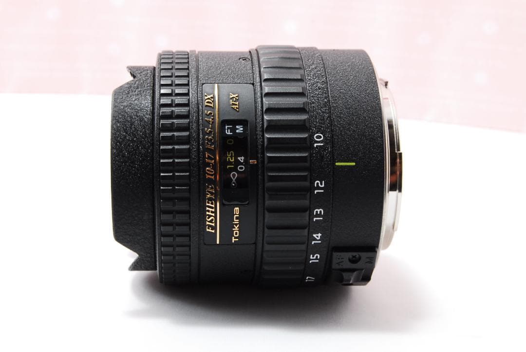 〓魚眼レンズ〓トキナー AT-X 10-17mm F3.5-4.5 キヤノン用