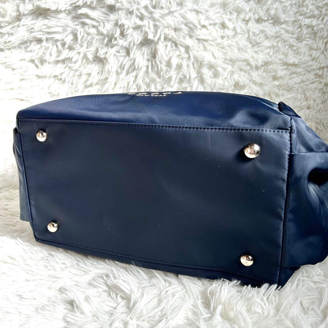 未使用 トッカ 完売品 DUAL RIBBON NYLON TOTEトートL 紺 - メルカリ