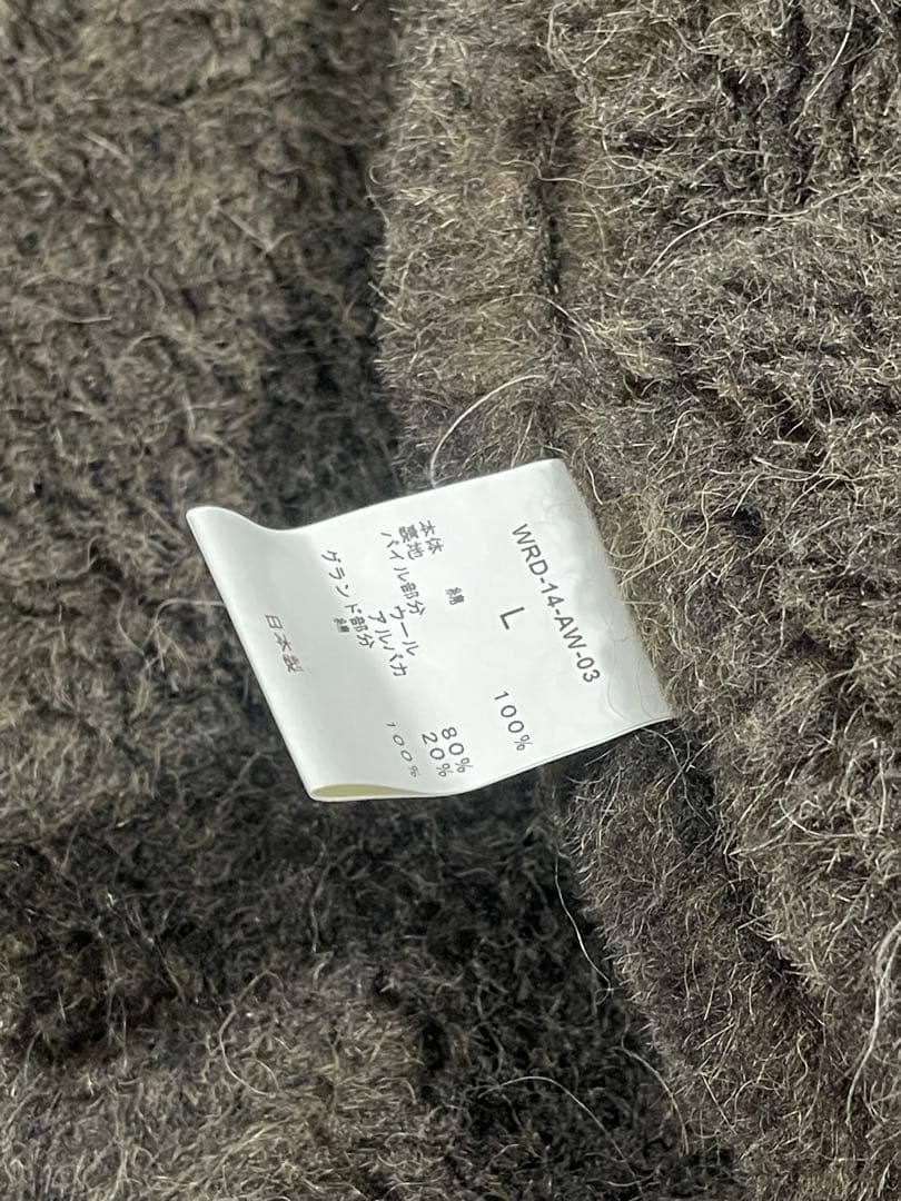 WEIRDO WRD FINK ジャーマンコード生地 デッキベスト F23