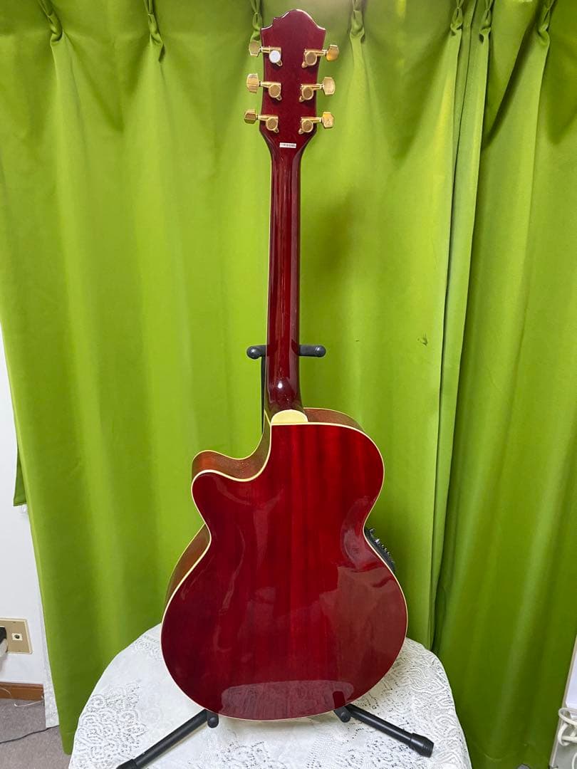 メ*1様 極上美品　ハミングバードK Garage エレアコ　音出し良好　アコギ