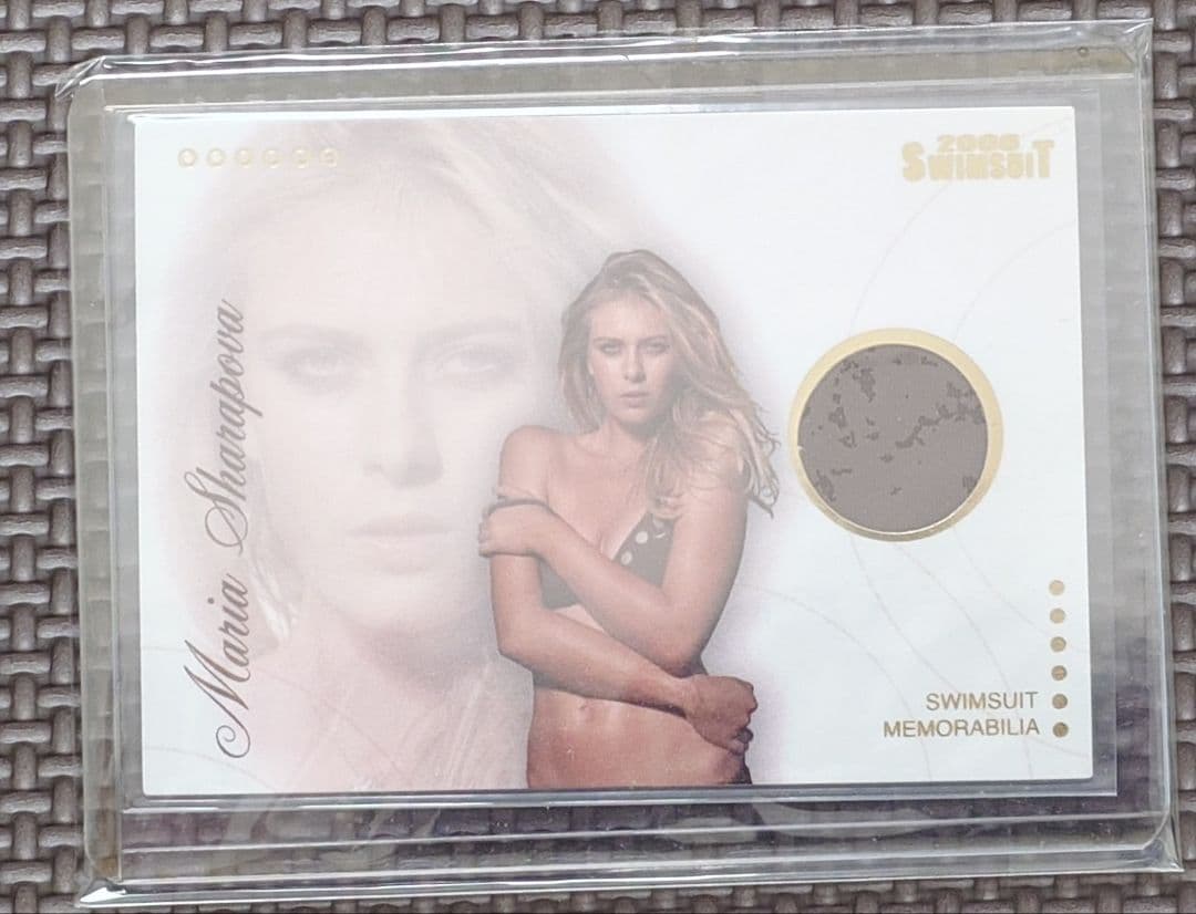 シャラポワ 水着カード Maria Sharapova メモラビリアカード 28e0bc39517cf594dfe516f5d723e8